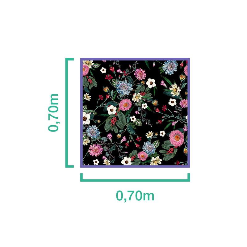 Almofada-de-Chao-Quadrada-Floral-Cool-Preto