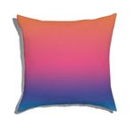 Almofada-de-Chao-Quadrada-Floral-Psicodelico-Laranja-e-Rosa