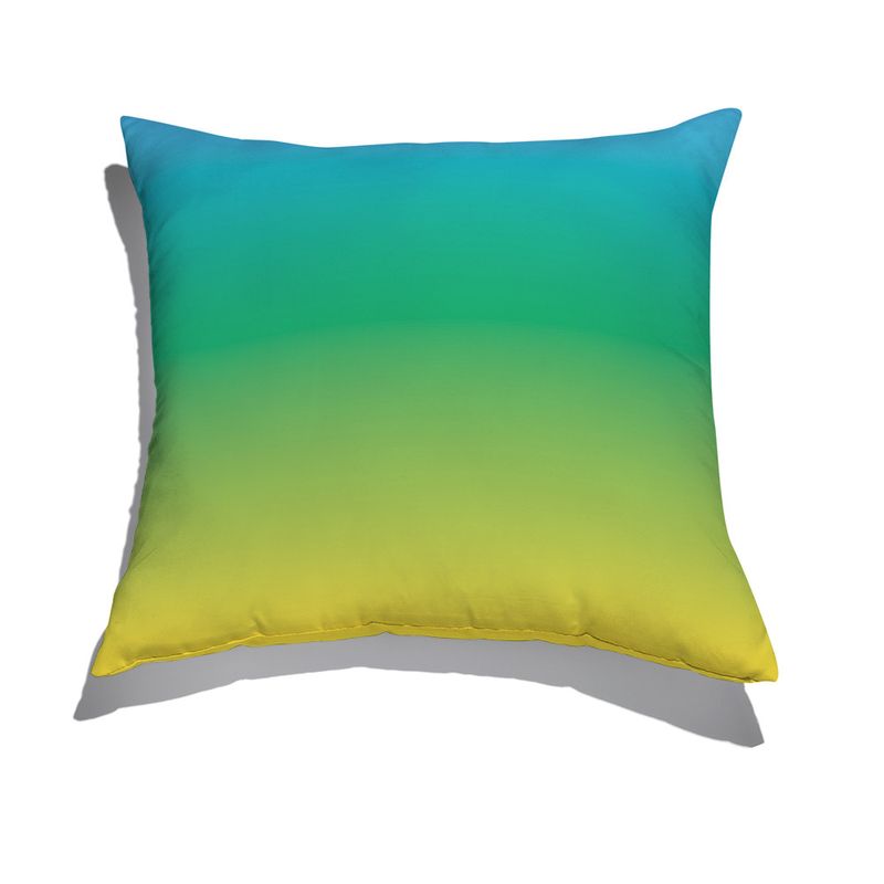Almofada-de-Chao-Quadrada-Floral-Psicodelico-Azul-e-Verde