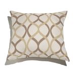 Almofada-de-Chao-Quadrada-Ikat-Curvas-Bege-e-Marrom