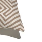 Almofada-de-Chao-Quadrada-Ikat-Linhas-Bege-e-Marrom