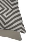 Almofada-de-Chao-Quadrada-Ikat-Linhas-Preto-e-Cinza