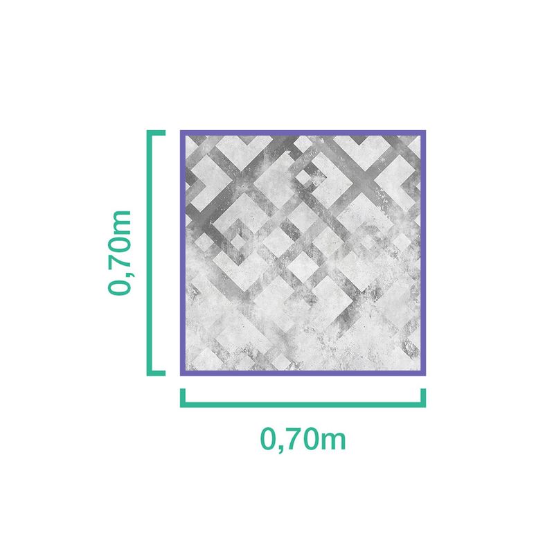 Almofada-de-Chao-Quadrada-Geometrico-Desgastado-Cinza