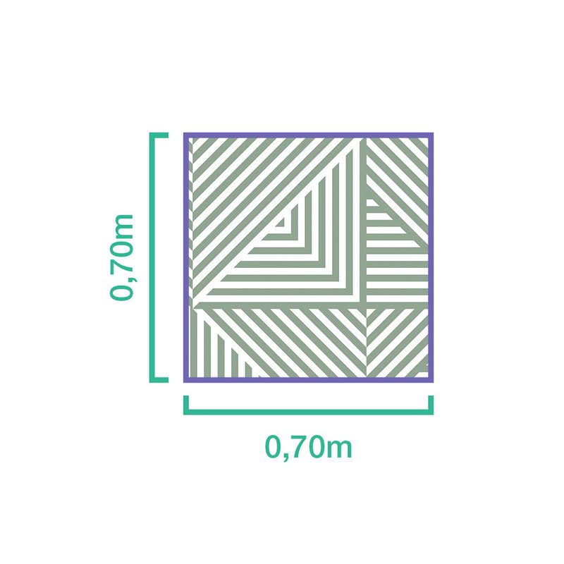 Almofada-de-Chao-Quadrada-Geometrico-Linhas-Grossas-Verde-e-Branco