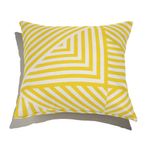 Almofada-de-Chao-Quadrada-Geometrico-Linhas-Grossas-Branco-e-Amarelo