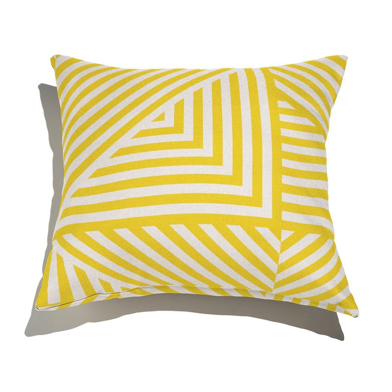 Almofada-de-Chao-Quadrada-Geometrico-Linhas-Grossas-Branco-e-Amarelo