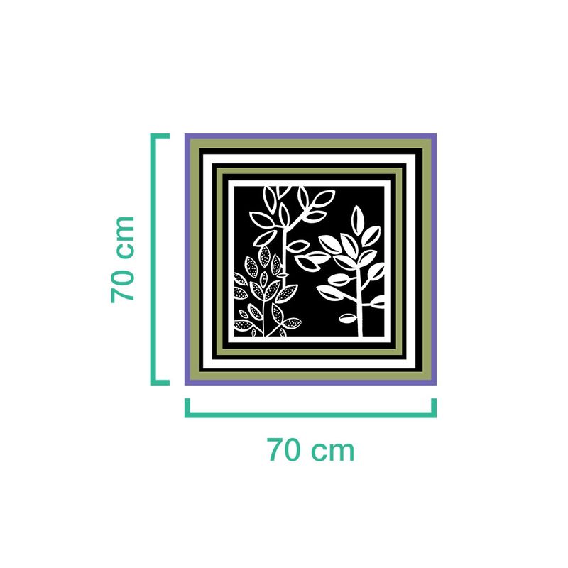 Almofada-de-Chao-Quadrada-Plantinhas-Bloom-I-Verde-e-Branco