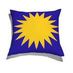 Almofada-de-Chao-Quadrada-Estrelas-dos-Sonhos-Azul-Marinho-e-Amarelo