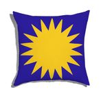 Almofada-de-Chao-Quadrada-Estrelas-dos-Sonhos-Azul-Marinho-e-Amarelo