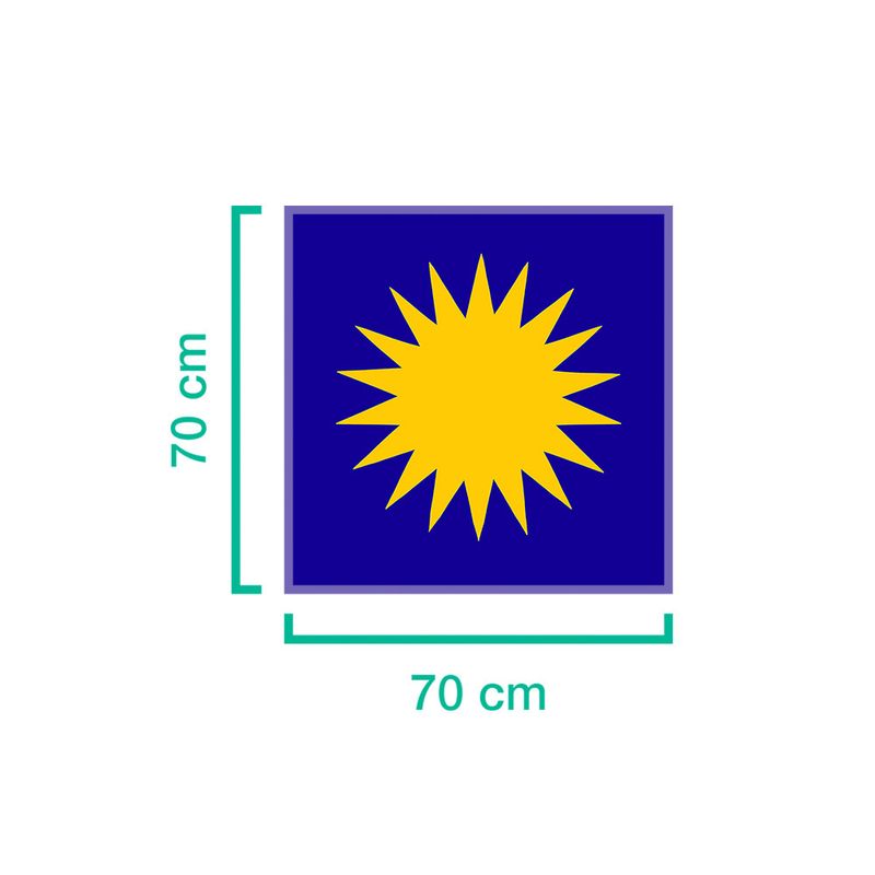 Almofada-de-Chao-Quadrada-Estrelas-dos-Sonhos-Azul-Marinho-e-Amarelo