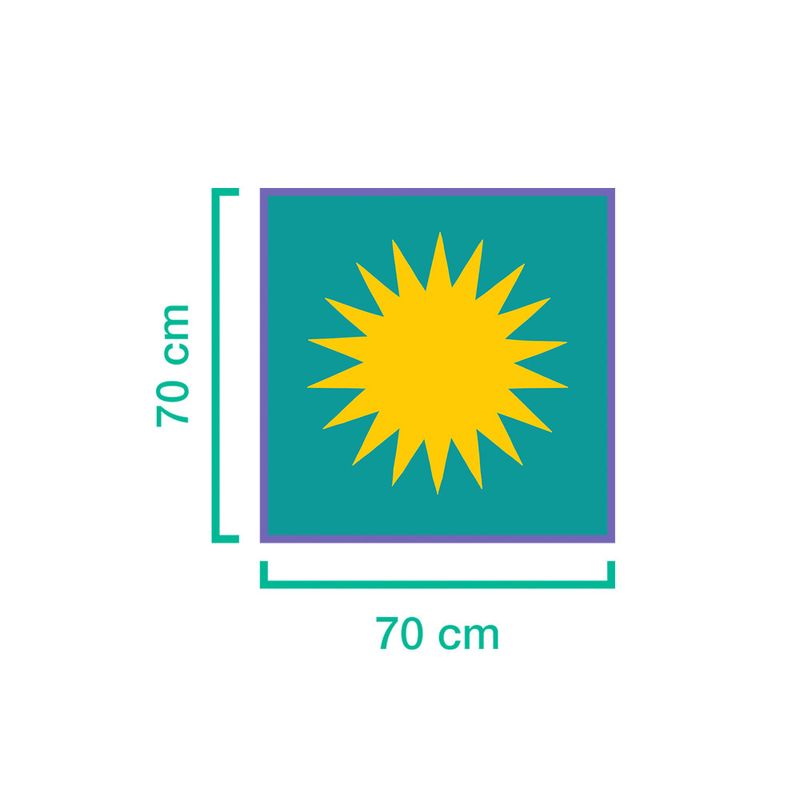 Almofada-de-Chao-Quadrada-Estrelas-dos-Sonhos-Azul-e-Amarelo