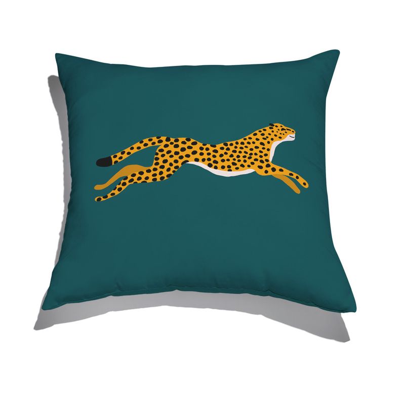 Almofada-de-Chao-Quadrada-Leopard-II-Verde-e-Amarelo