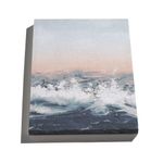 Canvas-Mar-Realista-Azul-e-Rosa