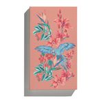 Canvas-Flor-de-Arara-III-Rosa-e-Azul