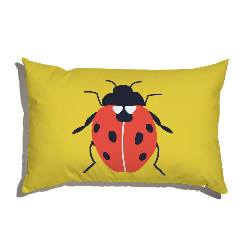 Capa-de-Almofada-Joaninha-Amarelo-e-Vermelho