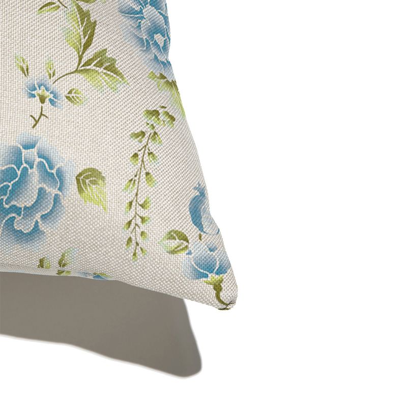 Capa-de-Almofada-Floral-Japonaisserie-Azul-e-Azul