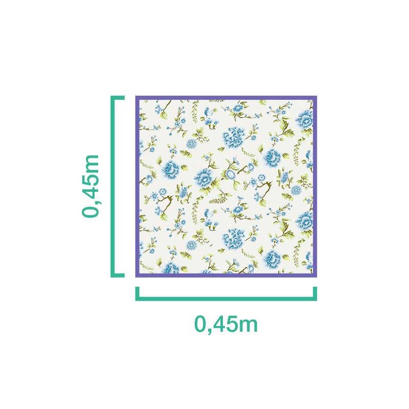 Capa-de-Almofada-Floral-Japonaisserie-Azul-e-Azul