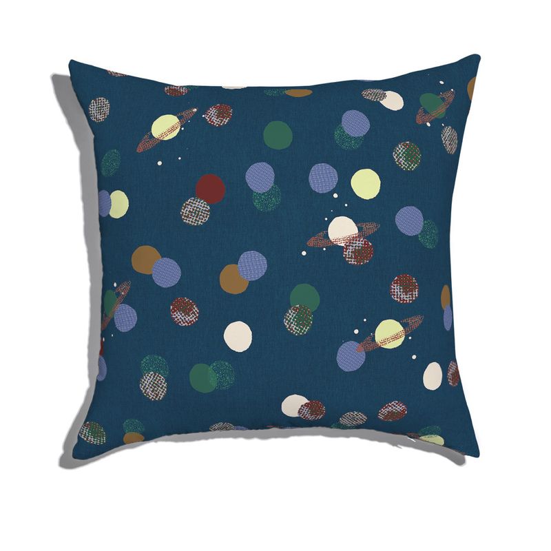 Capa-de-Almofada-Planetas-Azul-Marinho-e-Marrom