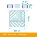 Capa-de-Edredom-Geometrico-Linhas-Grossas-Branco-e-Azul