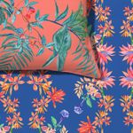 Capa-de-Edredom-Tropicana-Floral-Azul-e-Rosa