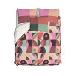 Capa-de-Edredom-Lugar-Abstrato-Rosa-e-Bege