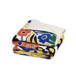 Capa-de-Edredom-Uba--Multiflor-Amarelo-e-Rosa