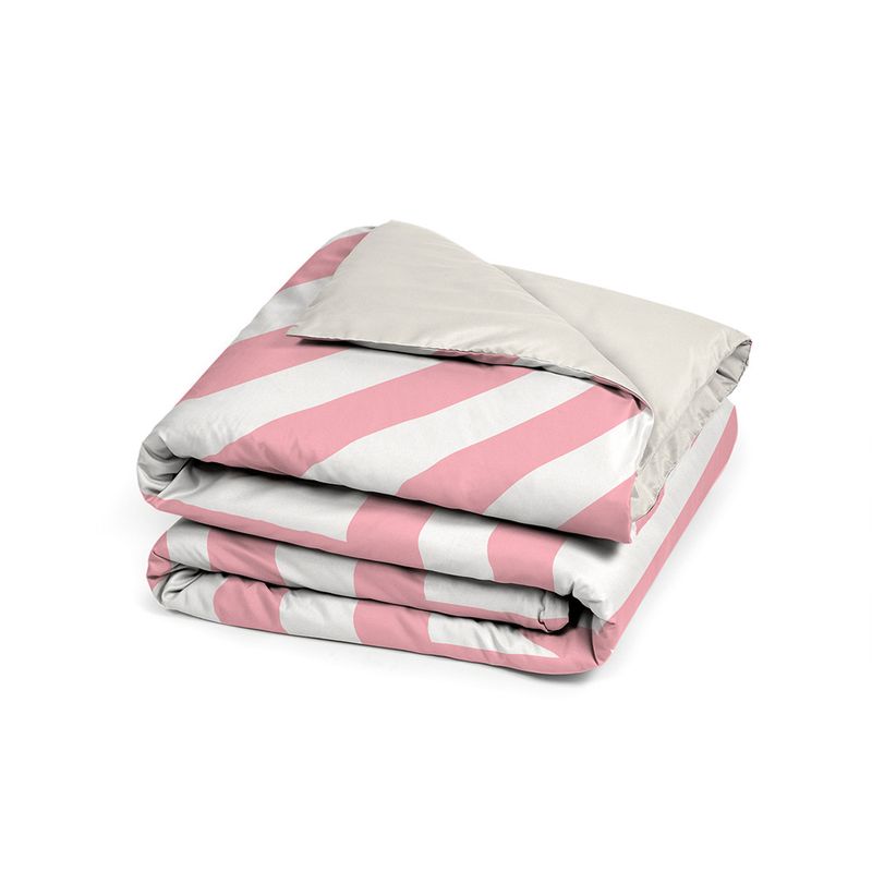 Capa-de-Edredom-Geometrico-Linhas-Grossas-Branco-e-Rosa