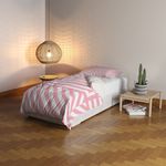 Capa-de-Edredom-Geometrico-Linhas-Grossas-Branco-e-Rosa
