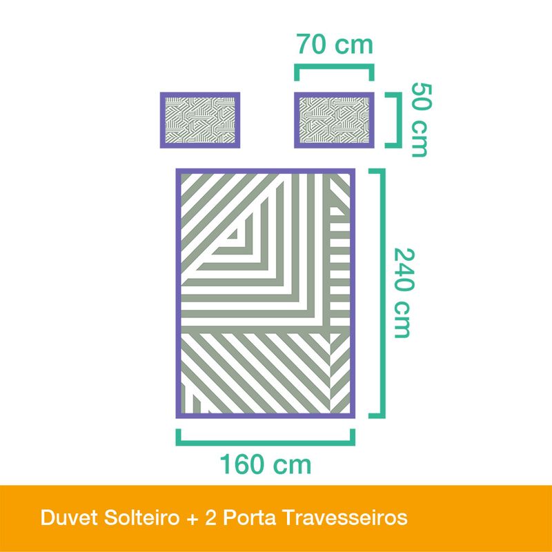 Capa-de-Edredom-Geometrico-Linhas-Grossas-Verde-e-Branco