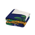 Capa-de-Edredom-Leopard-Azul-Marinho-e-Amarelo