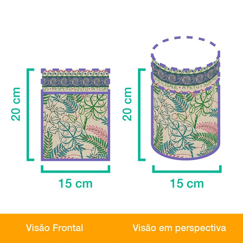 Cesto-Folhagem-Artesanal-Bege-e-Verde