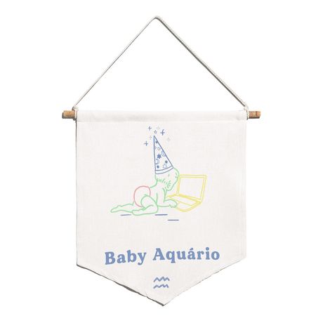 Flâmula Baby Aquário Azul 01 e Verde