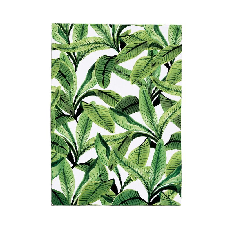 Pano-de-Prato-Paisagem-tropical-Verde-e-Branco