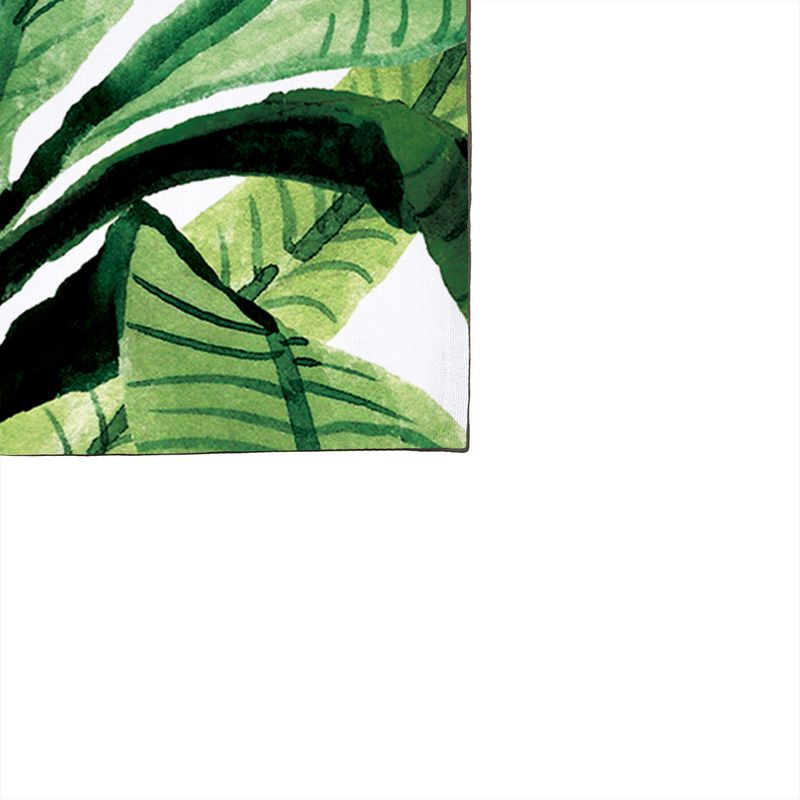 Pano-de-Prato-Paisagem-tropical-Verde-e-Branco