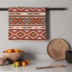 Pano-de-Prato-Tapecaria-Kilim-Amarelo-e-Rosa