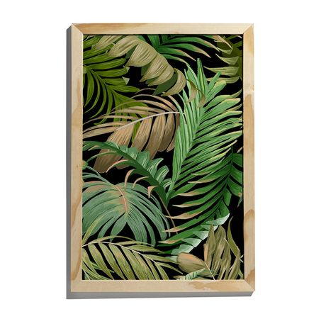 Quadro Costa Rica Preto e Verde