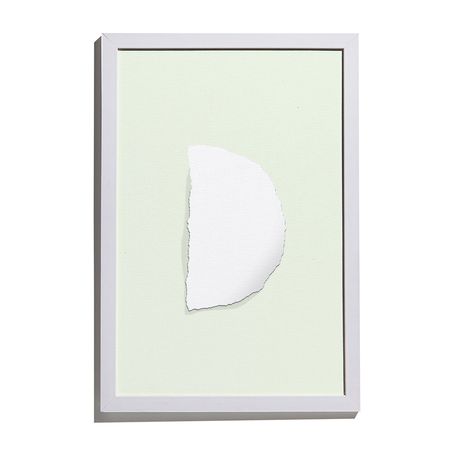 Quadro ABC Verde e Branco