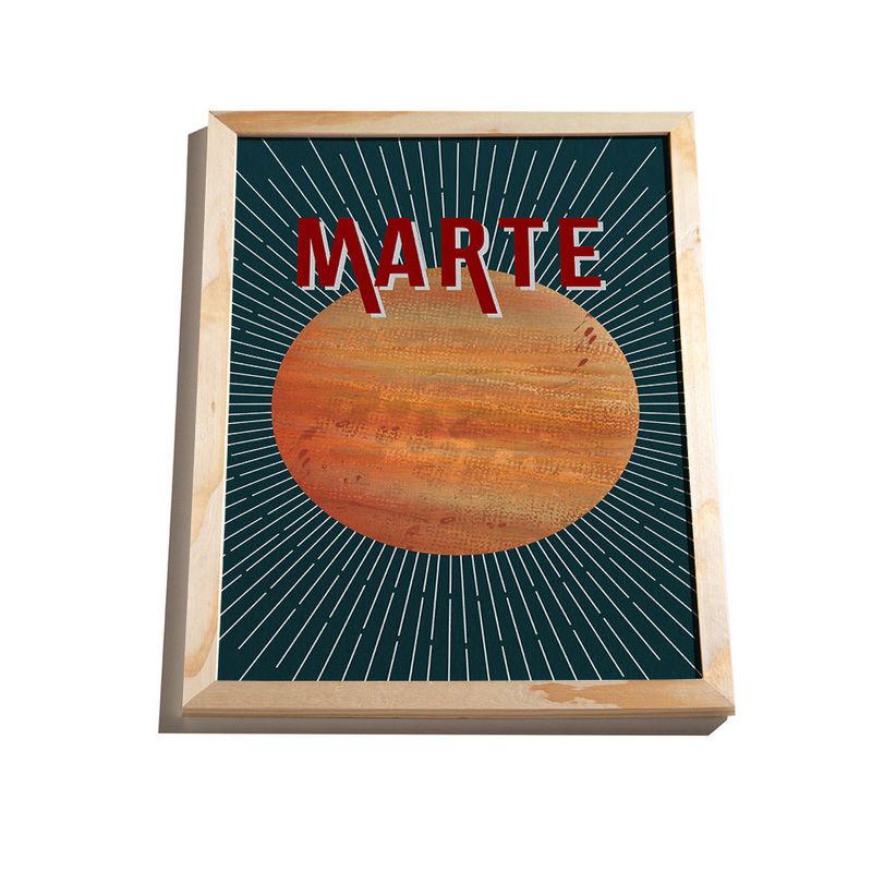 Quadro-Marte-Laranja-e-Azul-Marinho