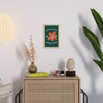 Quadro-Funny-Dreams-III-Verde-e-Laranja