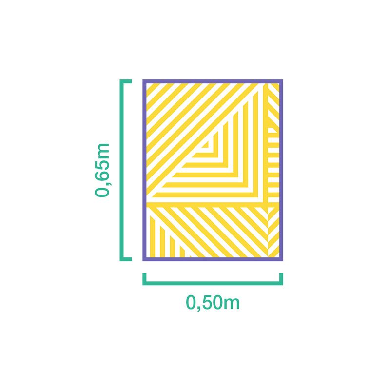 Quadro-Geometrico-Linhas-Grossas-Branco-e-Amarelo