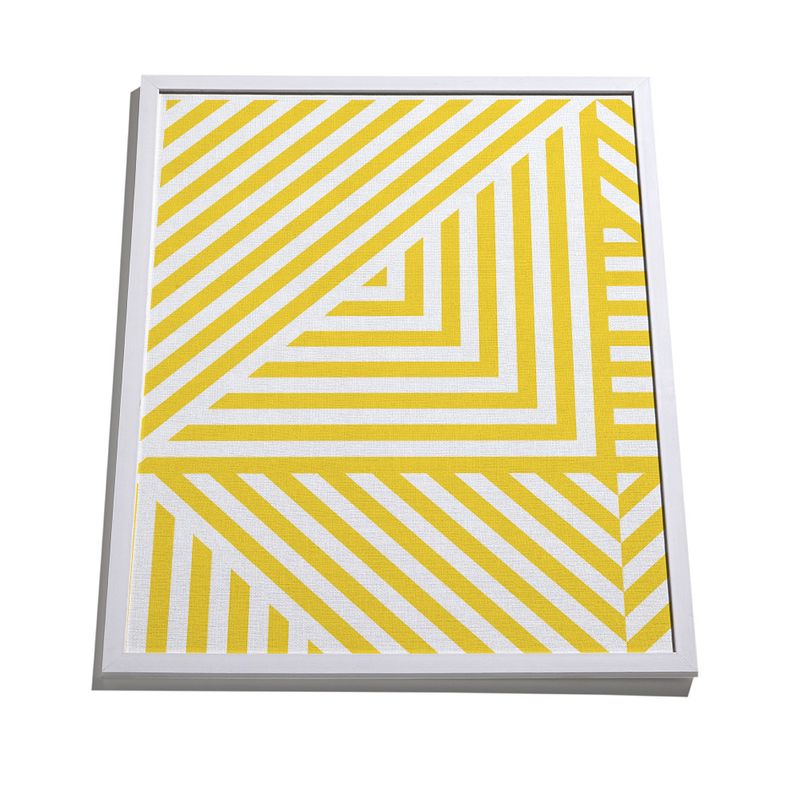 Quadro-Geometrico-Linhas-Grossas-Branco-e-Amarelo