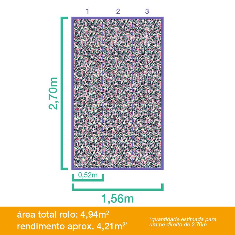 Papel-de-Parede-Vinilico-Classico-Moderno-Floral-Preto-e-Rosa