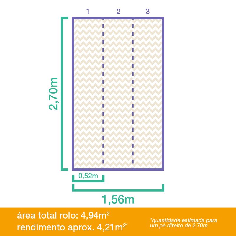 Papel-de-Parede-Vinilizado-Chevron-Bege