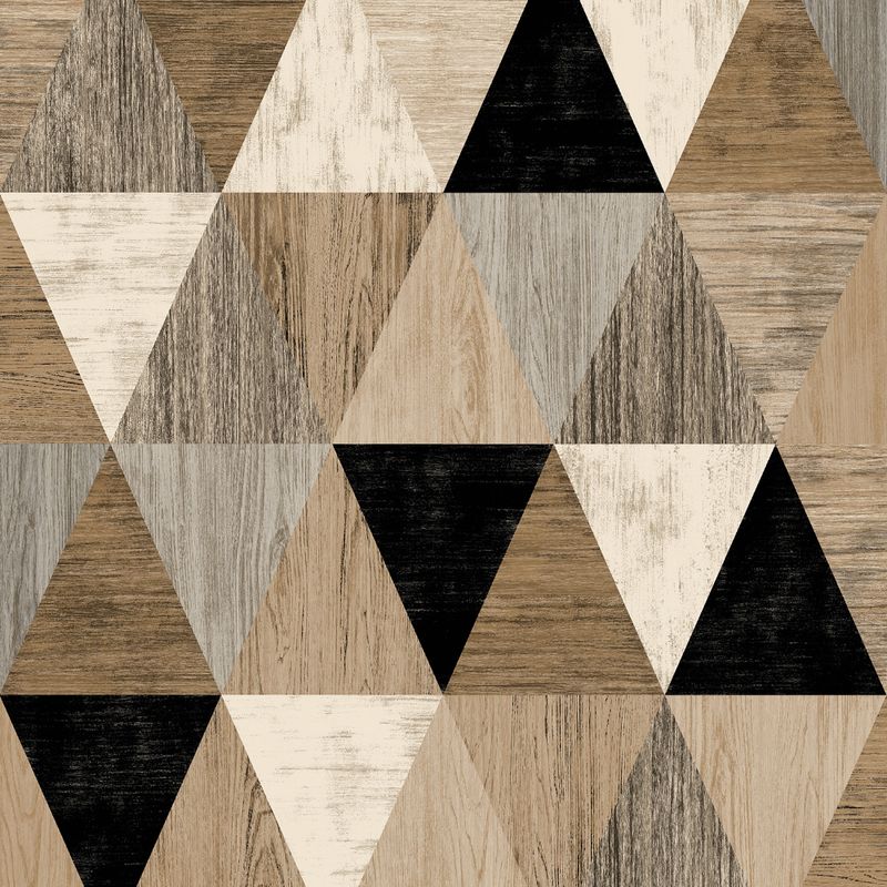 Papel-de-Parede-Vinilico-Piso-Vintage-Marrom-e-Bege