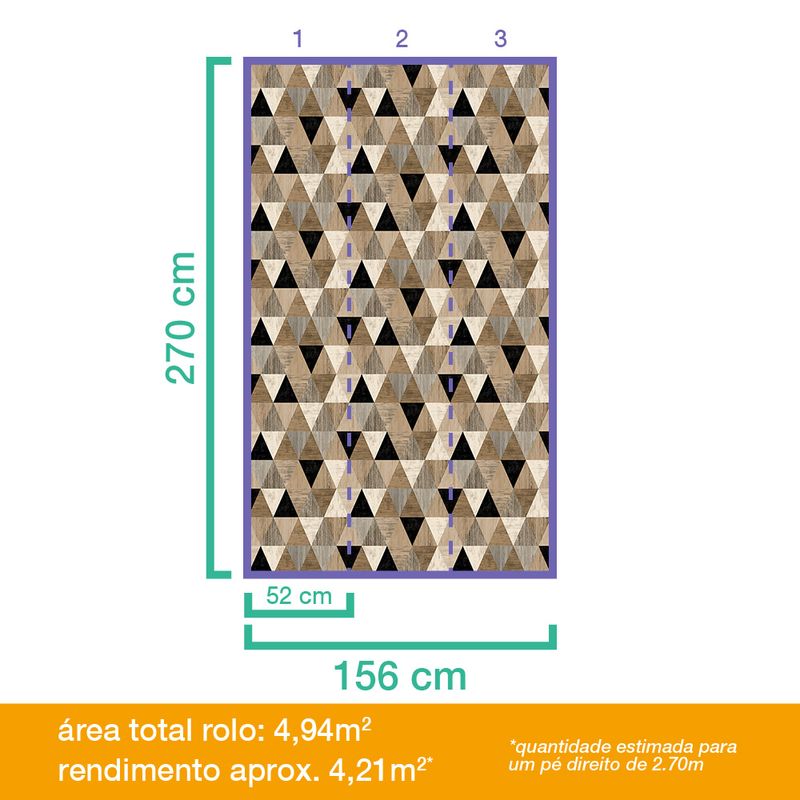 Papel-de-Parede-Vinilico-Piso-Vintage-Marrom-e-Bege