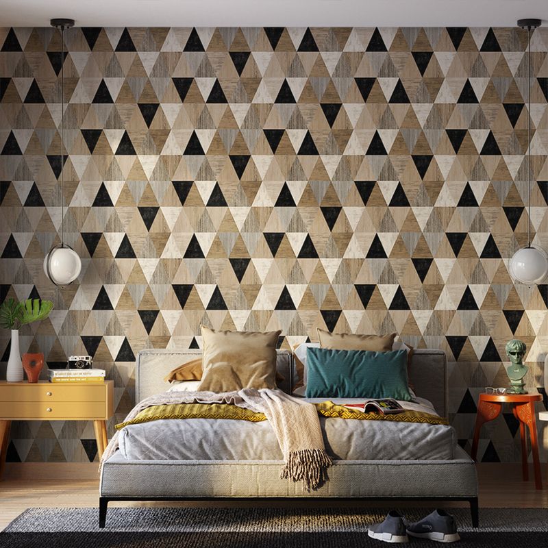 Papel-de-Parede-Vinilico-Piso-Vintage-Marrom-e-Bege