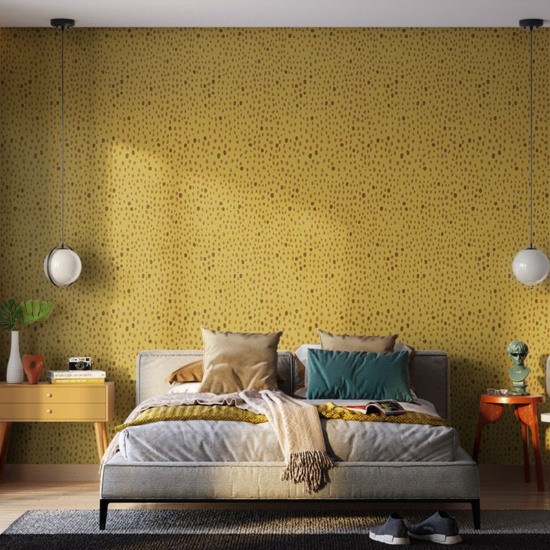 Papel-de-Parede-Vinilico-Bolinhas-do-meu-jeito-Amarelo