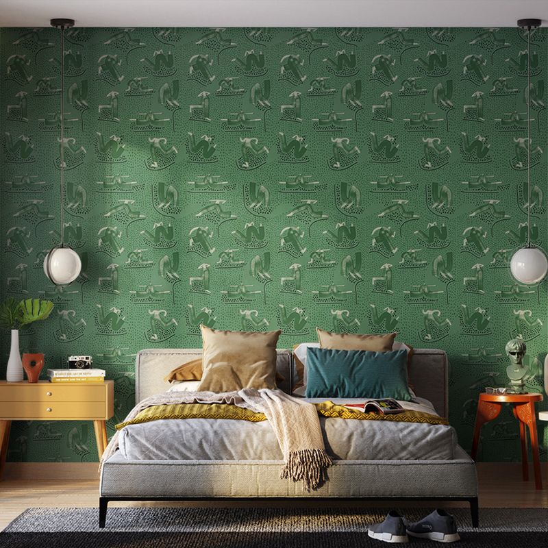 Papel-de-Parede-Vinilico-Andando-do-meu-jeito-I-Verde
