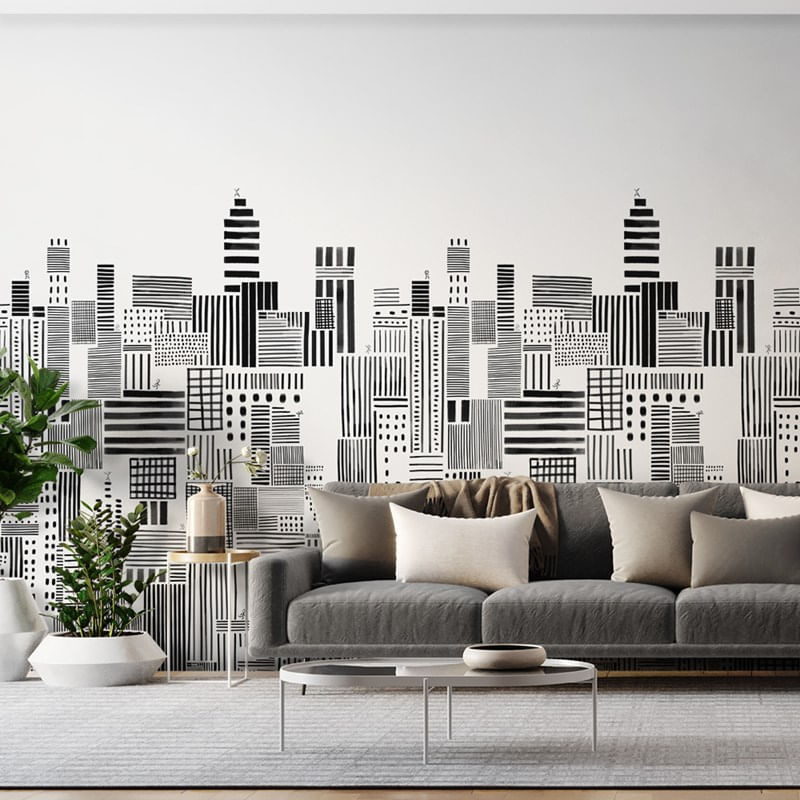 Painel-de-Parede-Avenida-Branco-e-Preto