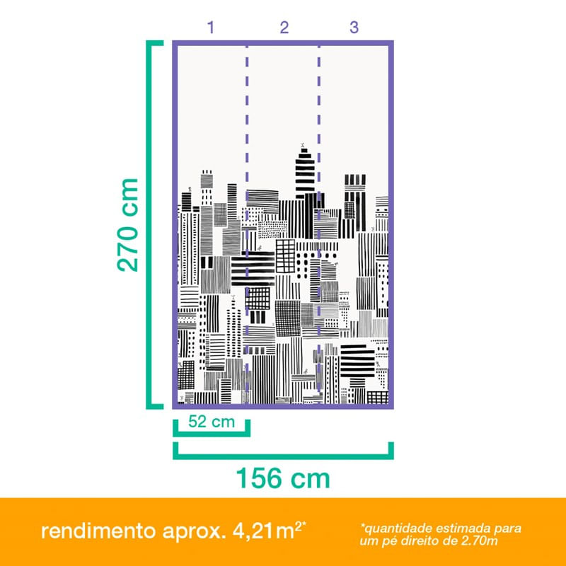 Painel-de-Parede-Avenida-Branco-e-Preto